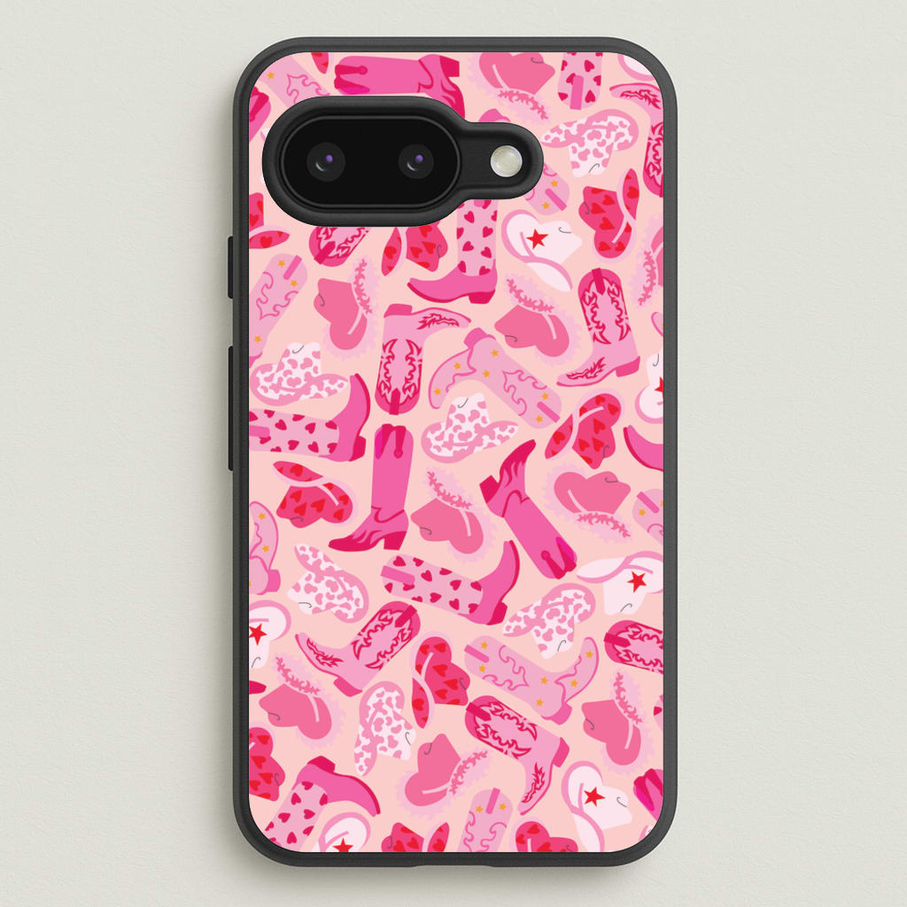 Cowboy Hats And Boots - Western   - Western Phone Case for Google Pixel 9a