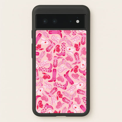 Cowboy Hats And Boots - Western   - Western Phone Case for Google Pixel 6