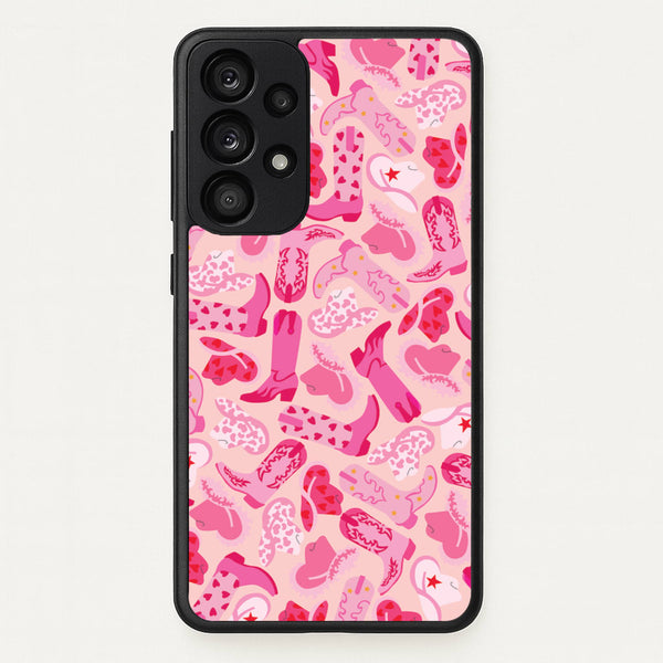 Cowboy Hats And Boots - Western   - Western Phone Case for Galaxy A33