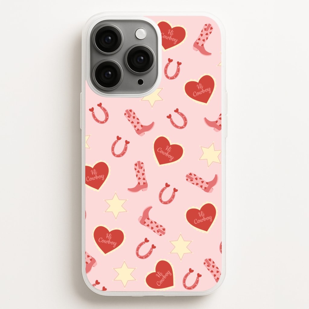 Hi Cowboy - Western  Phone Case