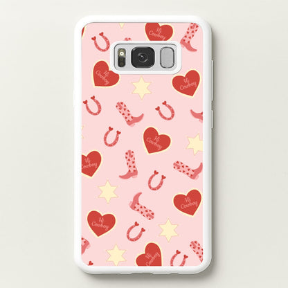 Hi Cowboy - Western   - Western Phone Case for Galaxy S8
