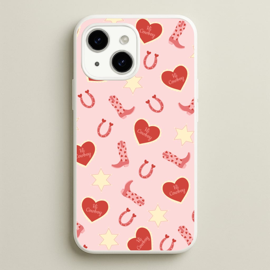 Hi Cowboy - Western   - Western Phone Case for iPhone 14