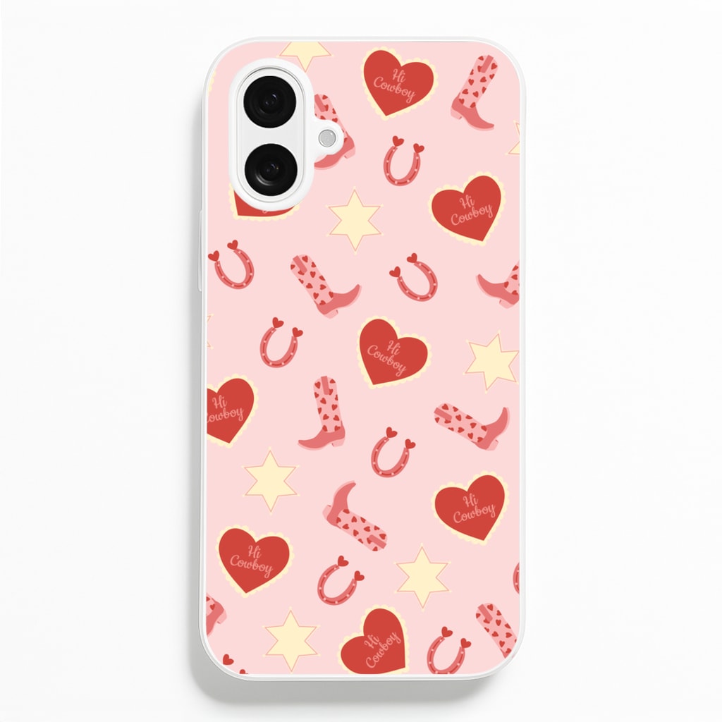 Hi Cowboy - Western  Phone Case