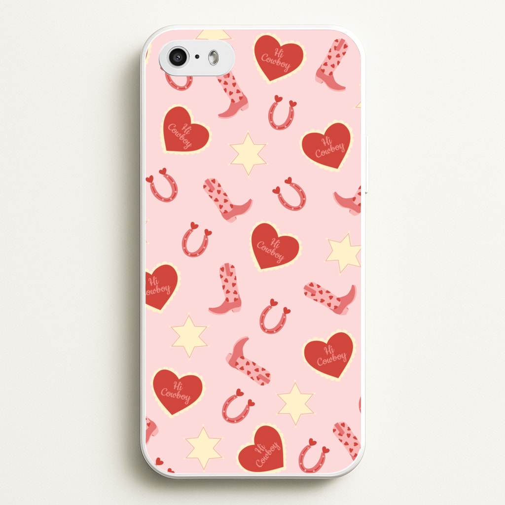 Hi Cowboy - Western   - Western Phone Case for iPhone 5 / 5s / SE 2016