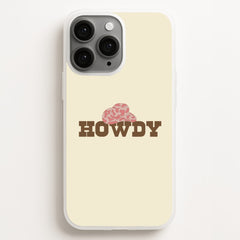 Howdy - Western Phone Case