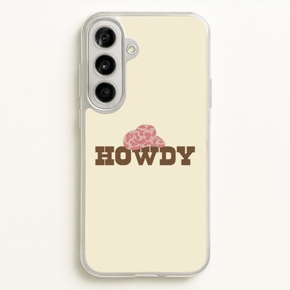 Howdy - Western   - Western Phone Case for Galaxy A56