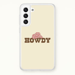 Howdy - Western   - Western Phone Case for Galaxy S21FE