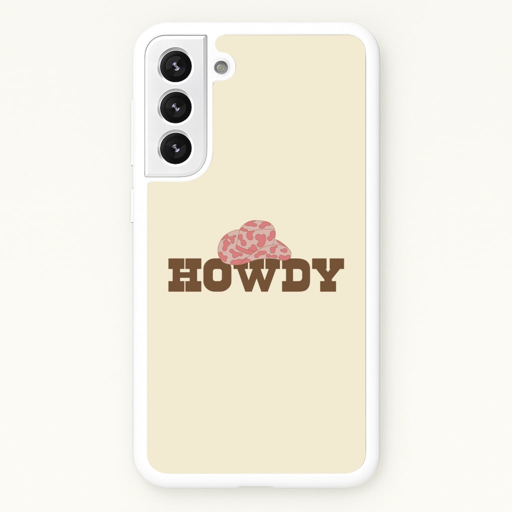 Howdy - Western   - Western Phone Case for Galaxy S22 Plus