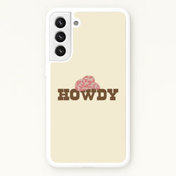Howdy - Western   - Western Phone Case for Galaxy S22 Plus