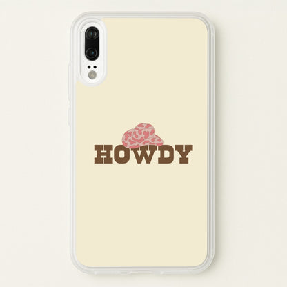 Howdy - Western   - Western Phone Case for Huawei P20