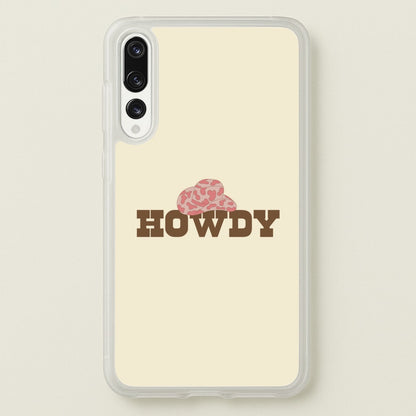 Howdy - Western   - Western Phone Case for Huawei P20 Pro