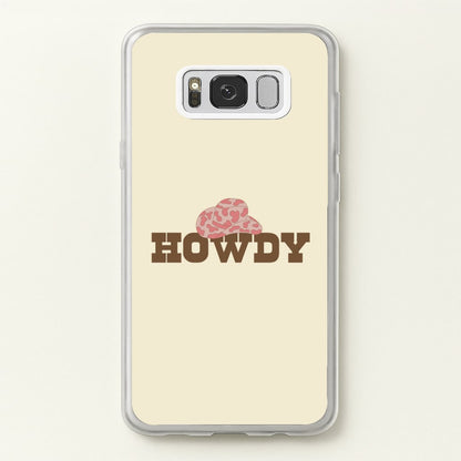 Howdy - Western   - Western Phone Case for Galaxy S8