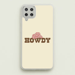 Howdy - Western   - Western Phone Case for Galaxy A12