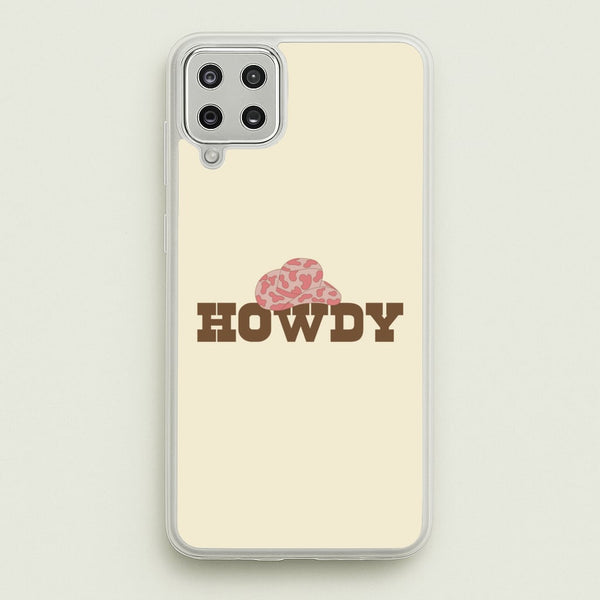 Howdy - Western   - Western Phone Case for Galaxy A12
