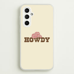 Howdy - Western   - Western Phone Case for Galaxy A14