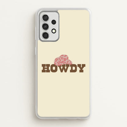 Howdy - Western   - Western Phone Case for Galaxy A52 / A52s