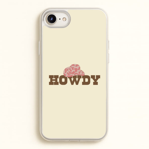 Howdy - Western   - Western Phone Case for iPhone 6 / 7 / 8 / SE
