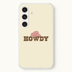 Howdy - Western   - Western Phone Case for Galaxy S24 Plus