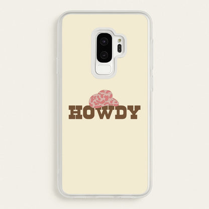 Howdy - Western   - Western Phone Case for Galaxy S9 Plus