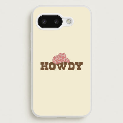 Howdy - Western   - Western Phone Case for Google Pixel 9a