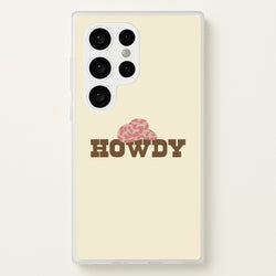 Howdy - Western   - Western Phone Case for Galaxy S24 Ultra