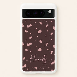 Cow Print Howdy  - Western Phone Case for Google Pixel 8 Pro