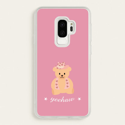 Yeehaw Teddy Bear  - Western Phone Case for Galaxy S9 Plus