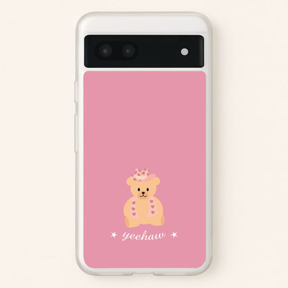 Yeehaw Teddy Bear  - Western Phone Case for Google Pixel 7a