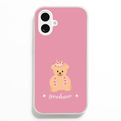 Yeehaw Teddy Bear Phone Case