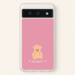 Yeehaw Teddy Bear  - Western Phone Case for Google Pixel 8