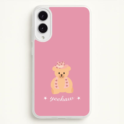 Yeehaw Teddy Bear  - Western Phone Case for Galaxy S25 Edge