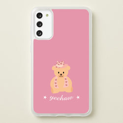 Yeehaw Teddy Bear  - Western Phone Case for Galaxy A41