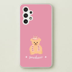 Yeehaw Teddy Bear  - Western Phone Case for Galaxy A13