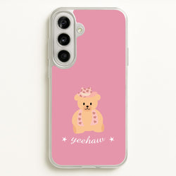 Yeehaw Teddy Bear  - Western Phone Case for Galaxy A56