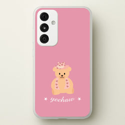 Yeehaw Teddy Bear  - Western Phone Case for Galaxy A35