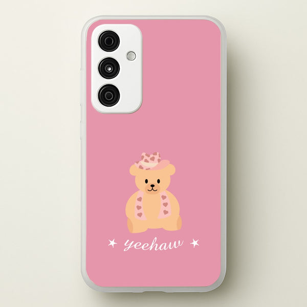 Yeehaw Teddy Bear  - Western Phone Case for Galaxy A35