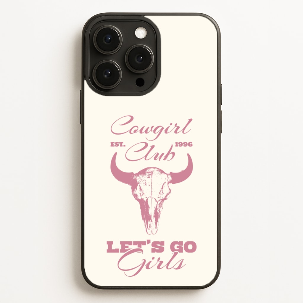 Cowgirl Club Phone Case