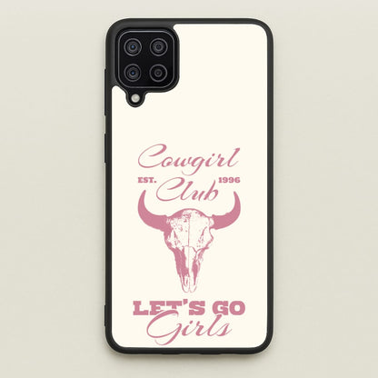 Cowgirl Club  - Western Phone Case for Galaxy A12
