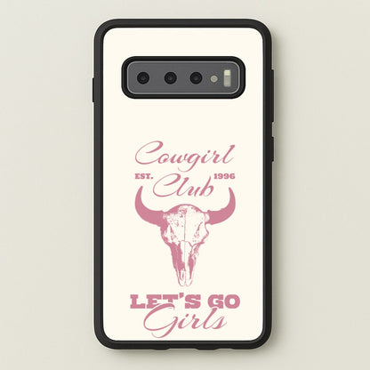 Cowgirl Club  - Western Phone Case for Galaxy S10