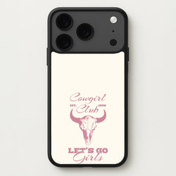 Cowgirl Club Phone Case for iPhone 17 Pro Max