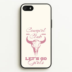 Cowgirl Club  - Western Phone Case for iPhone 5 / 5s / SE 2016