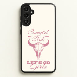 Cowgirl Club  - Western Phone Case for Galaxy A34
