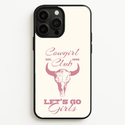 Cowgirl Club  - Western Phone Case for iPhone 13 Pro Max