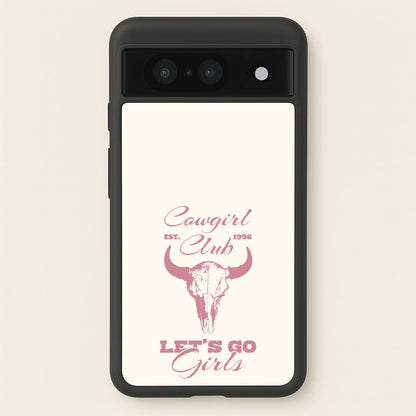 Cowgirl Club  - Western Phone Case for Google Pixel 8