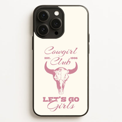 Cowgirl Club  - Western Phone Case for iPhone 12 Pro Max