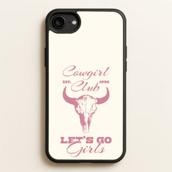 Cowgirl Club  - Western Phone Case for iPhone 6 / 7 / 8 / SE