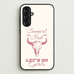 Cowgirl Club  - Western Phone Case for Galaxy A16
