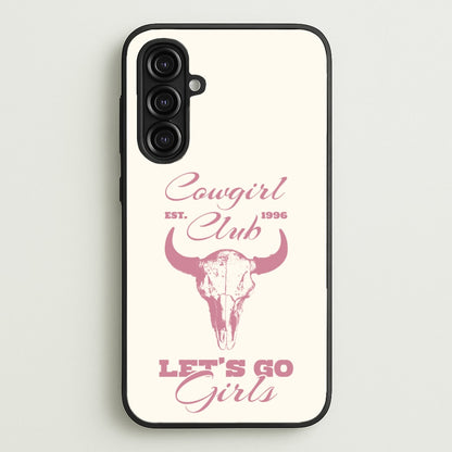 Cowgirl Club  - Western Phone Case for Galaxy A16