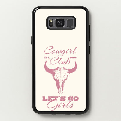 Cowgirl Club  - Western Phone Case for Galaxy S8 Plus