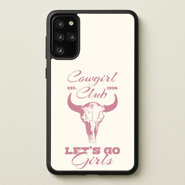 Cowgirl Club  - Western Phone Case for Galaxy S20 Plus